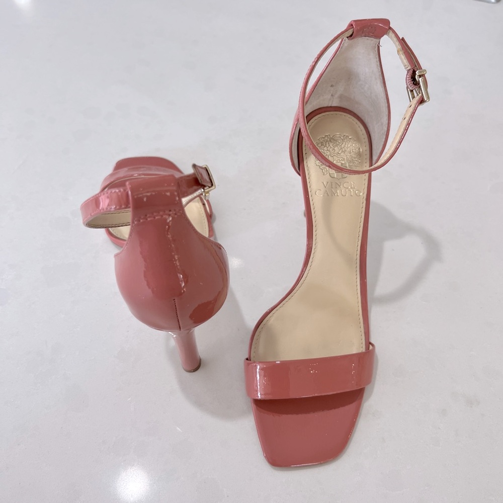 Vince Camuto Pink Patent Leather Heels - Picture 8 of 10